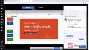 Facebook တွင် Screen Share ၍ Live လွှင့်နည်း - VECTOR Online Learning Platform Myanmar